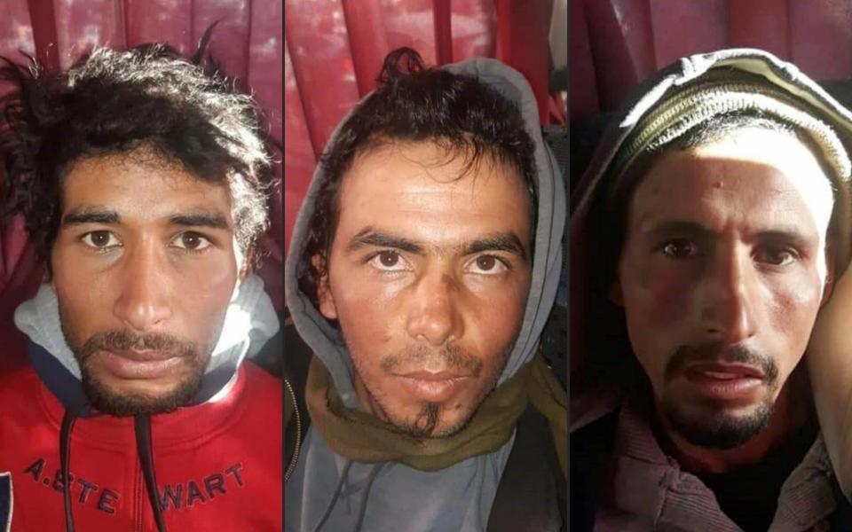 Rachid Afatti, Ouziad Younes, and Ejjoud Abdessamad were sentenced to death - AFP