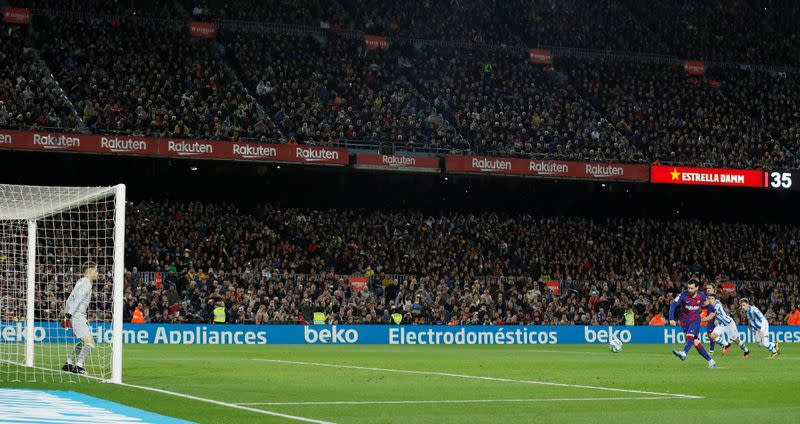 La Liga Santander - FC Barcelona v Real Sociedad