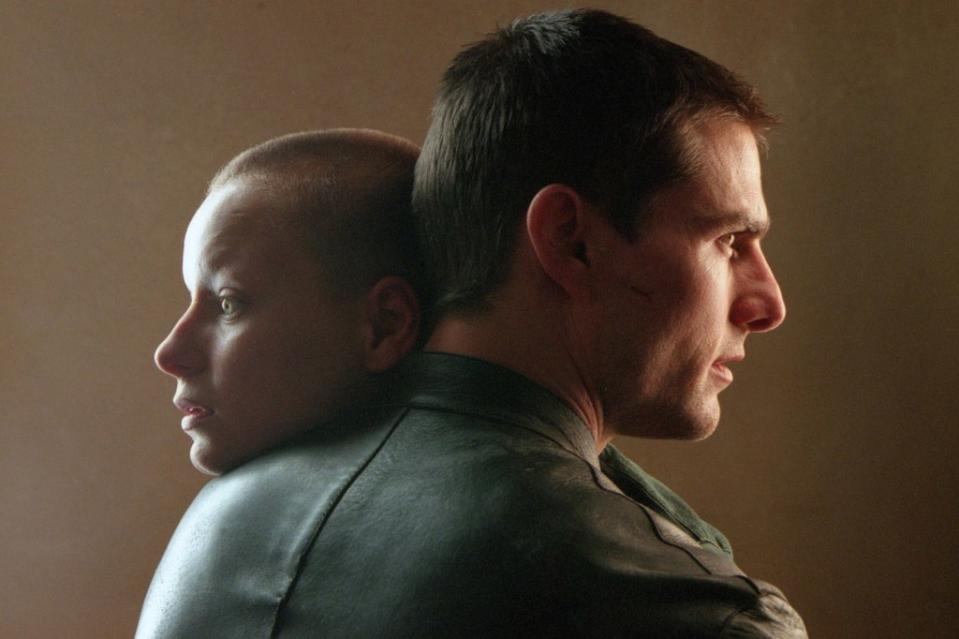 MINORITY REPORT, Samantha Morton, Tom Cruise, 2002. TM and Copyright © 20th Century <a href="https://fortune.com/company/fox/" rel="nofollow noopener" target="_blank" data-ylk="slk:Fox;elm:context_link;itc:0;sec:content-canvas" class="link ">Fox</a> Film Corp. All rights reserved. Courtesy: Everett Collection.