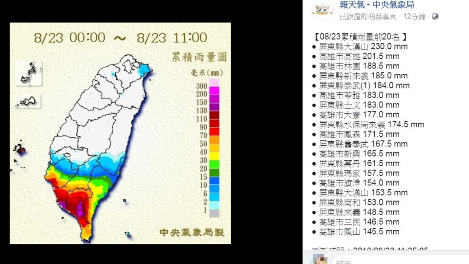 圖／中央氣象局