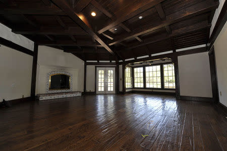 A general view of the main living room inside Michael Jackson's Neverland Ranch in Los Olivos, California July 3, 2009. REUTERS/Phil Klein