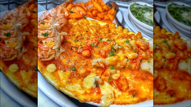 Fleming's lobster mac & cheese