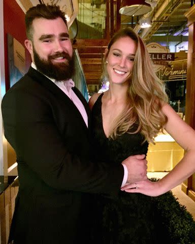 <p>Kylie Kelce/Instagram</p> Jason and Kylie Kelce