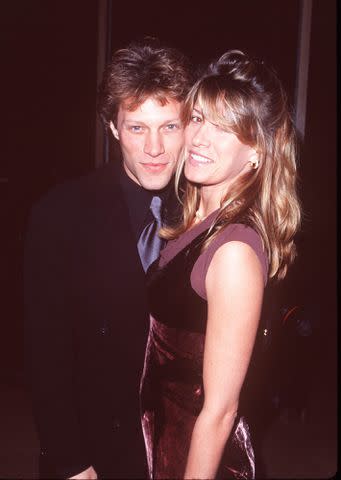 Steve Granitz/Wireimage Jon Bon Jovi and wife Dorothea in 1998