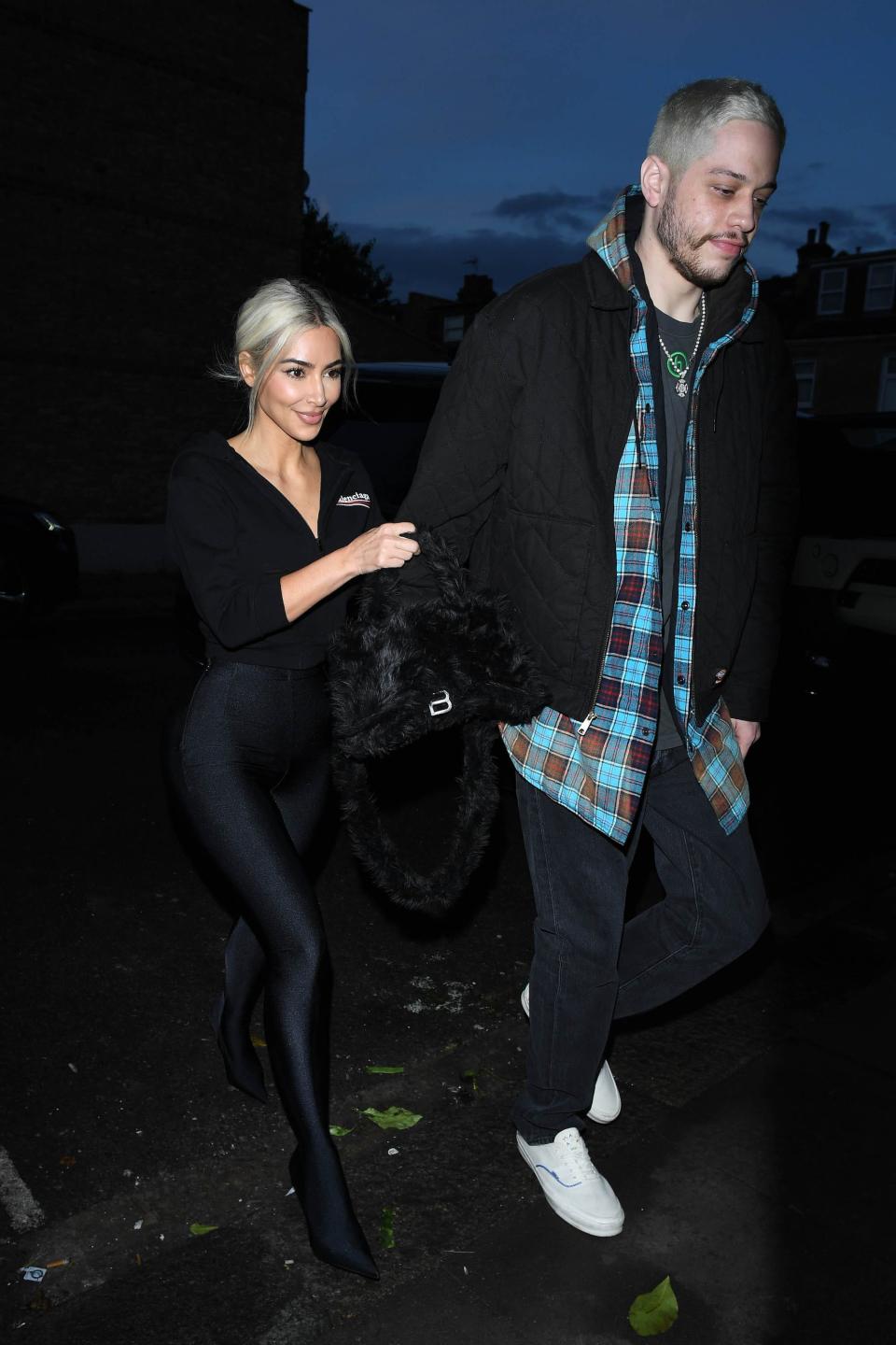 Kim Kardashian, Pete Davidson in London