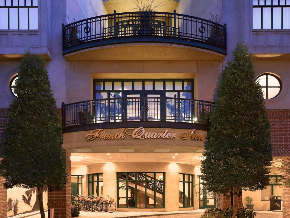 Located in Charleston's historic French Quarter, <a href="https://www.tripadvisor.com/Hotel_Review-g54171-d225044-Reviews-French_Quarter_Inn-Charleston_South_Carolina.html" target="_blank">this boutique hotel embraces the southern charm of its roots</a>. It has stunning city views, is close to&nbsp;prime&nbsp;shops and restaurants, and provides unforgettable service.&nbsp;<br /><br />French Quarter Inn is an&nbsp;average annual price of $457 per night. The <a href="https://www.tripadvisor.com/Hotel_Review-g54171-d225044-Reviews-French_Quarter_Inn-Charleston_South_Carolina.html" target="_blank">most affordable month to visit is February</a>, at $393 per night.