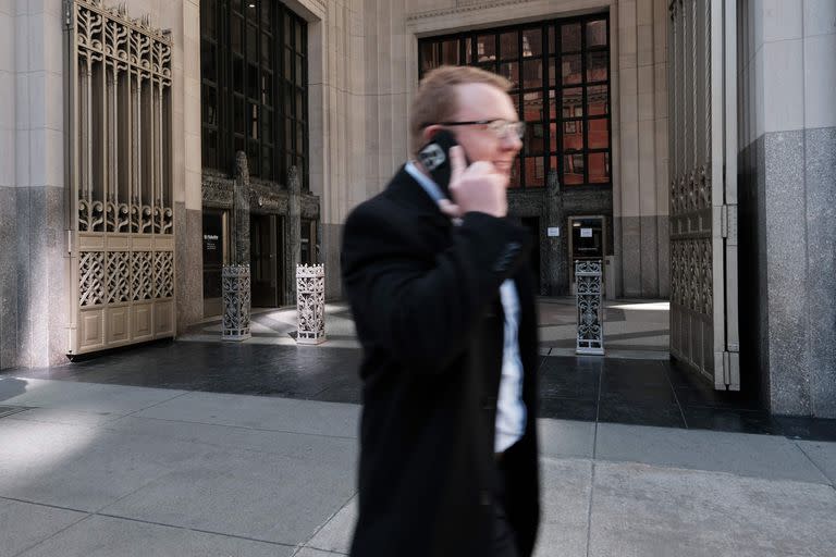 La caída del Credit Suisse generó alarma en Estados Unidos.   Spencer Platt/Getty Images/AFP (Photo by SPENCER PLATT / GETTY IMAGES NORTH AMERICA / Getty Images via AFP)