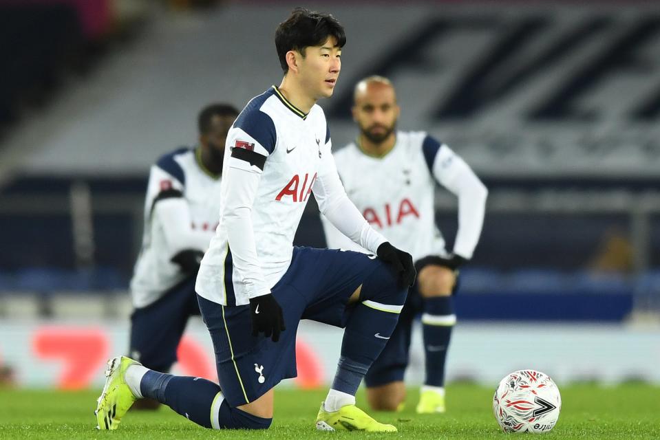 <p>“Another matchday and more abhorrent racial abuse suffered by one of our players”</p> (Tottenham Hotspur FC via Getty Images)