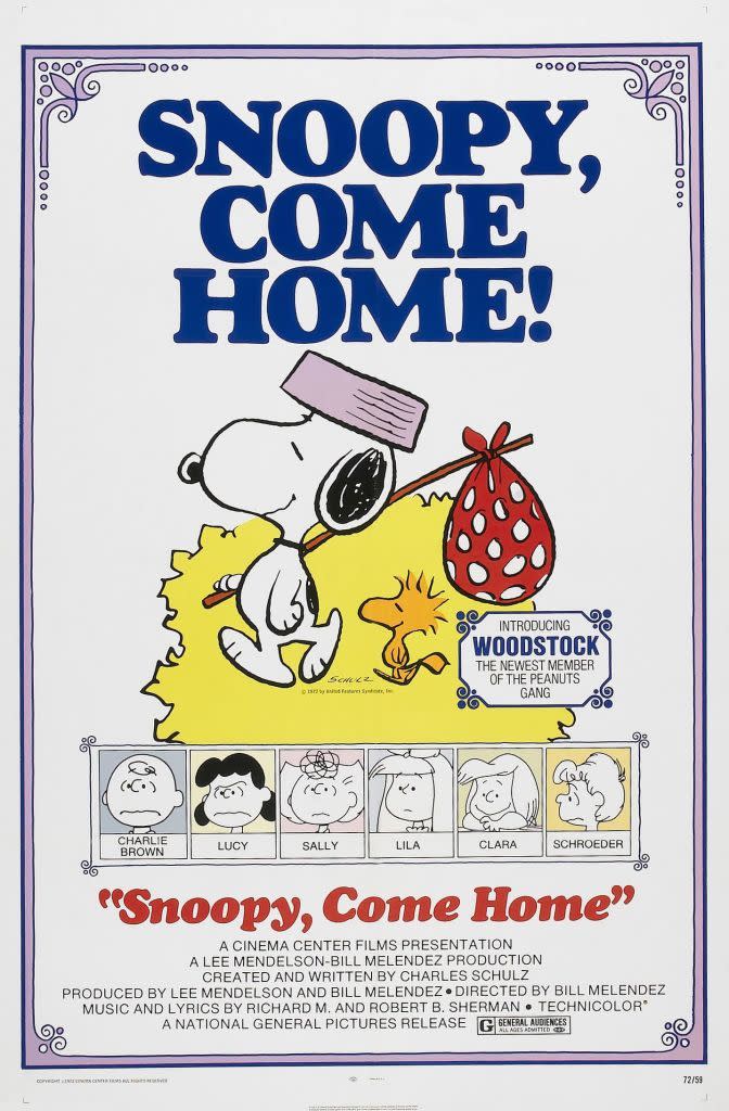 Snoopy in 'Snoopy, Come Home!'