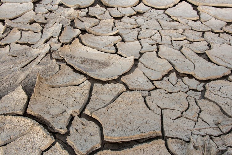 <span class="caption">Above 1.5℃, millions more around the world will struggle for fresh water amid crop failure and deadly heatwaves.</span> <span class="attribution"><a class="link " href="https://www.shutterstock.com/image-photo/cracks-ground-deep-crack-cracked-desert-1533951731?src=k3-hV9GZtqYq3CjYIqFtzw-1-5" rel="nofollow noopener" target="_blank" data-ylk="slk:ffmr/Shutterstock;elm:context_link;itc:0;sec:content-canvas">ffmr/Shutterstock</a></span>