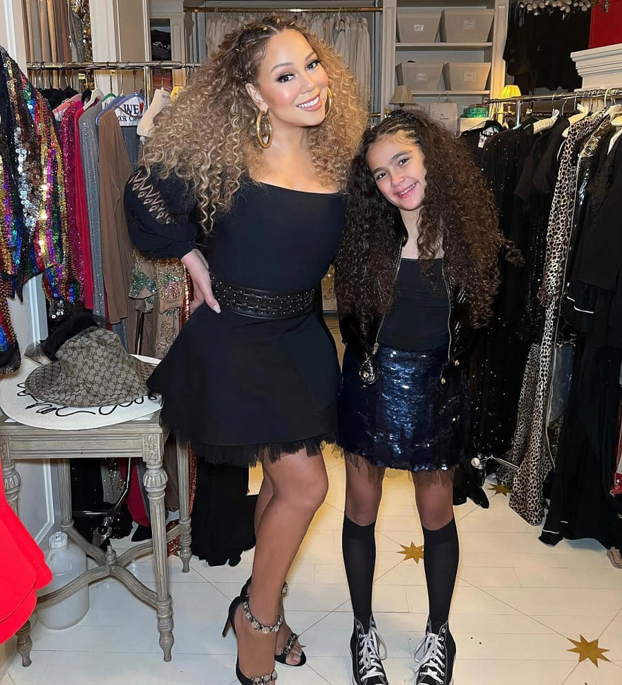 Mariah Carey and Monroe Cannon