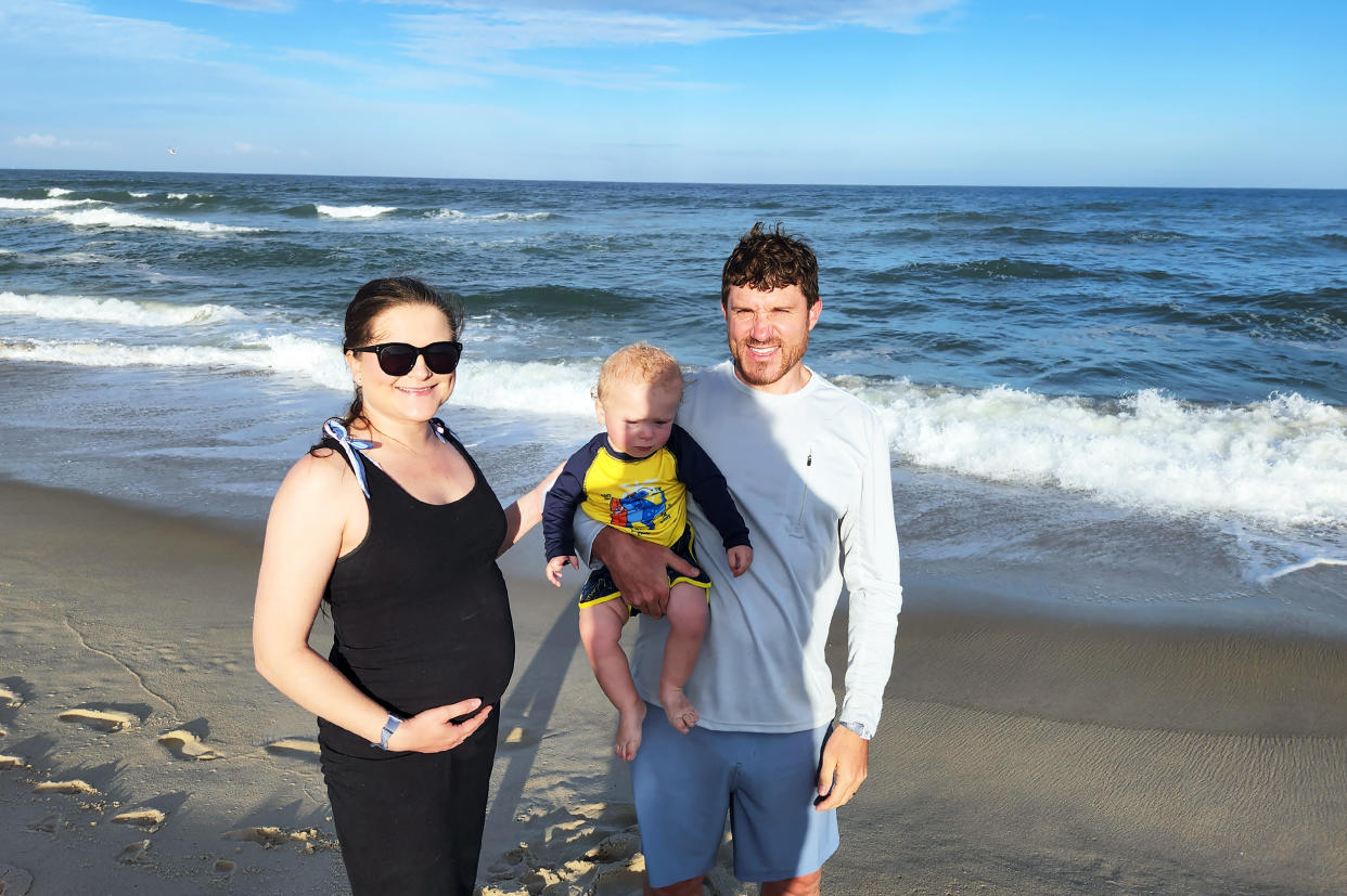 When Chelsea Jovanovich was pregnant with her first son, Telden, she felt in awe of the experience. During her second pregnancy, she said she could relax and enjoy it a little bit more. (Courtesy Chelsea Jovanovich)