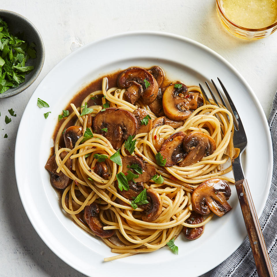 Balsamic Mushroom Pasta