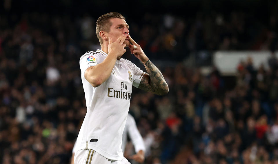 Ein Fan des dezenten Torjubels: Toni Kroos von Real Madrid. (Bild: Getty Images)