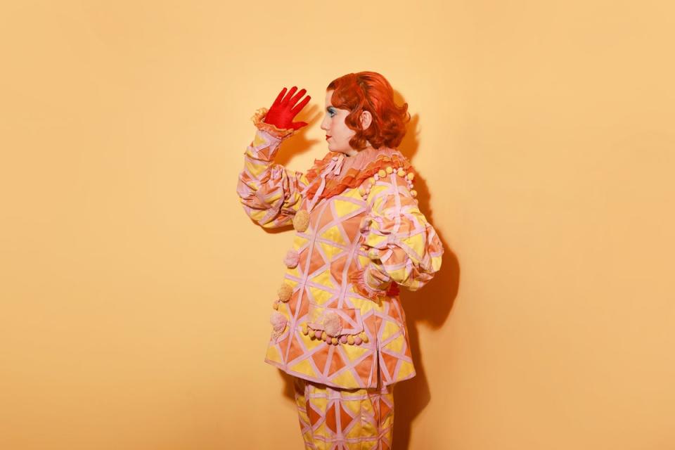 Clowning around: CMAT in costume (Sarah Doyle)