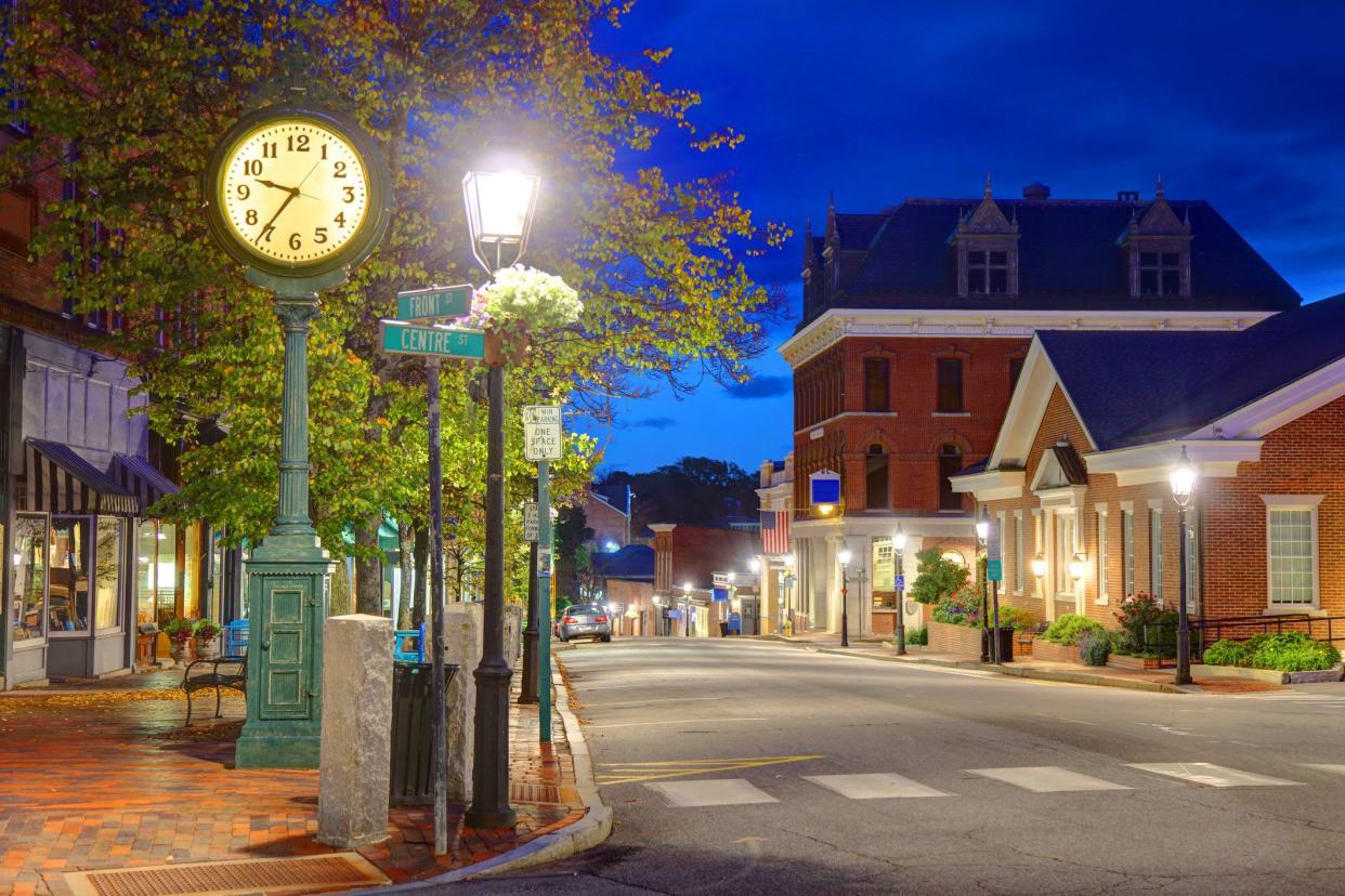 downtown Bath, Maine