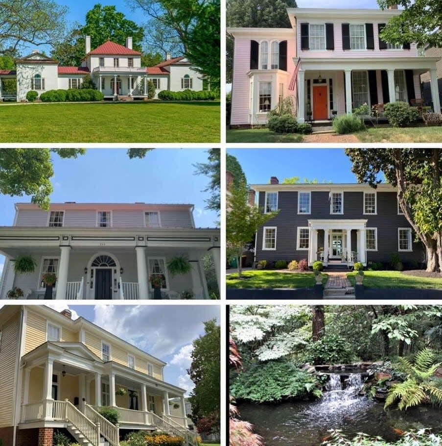 Properties on the Petersburg Garden Day Tour on Tuesday, April 26, 2022.