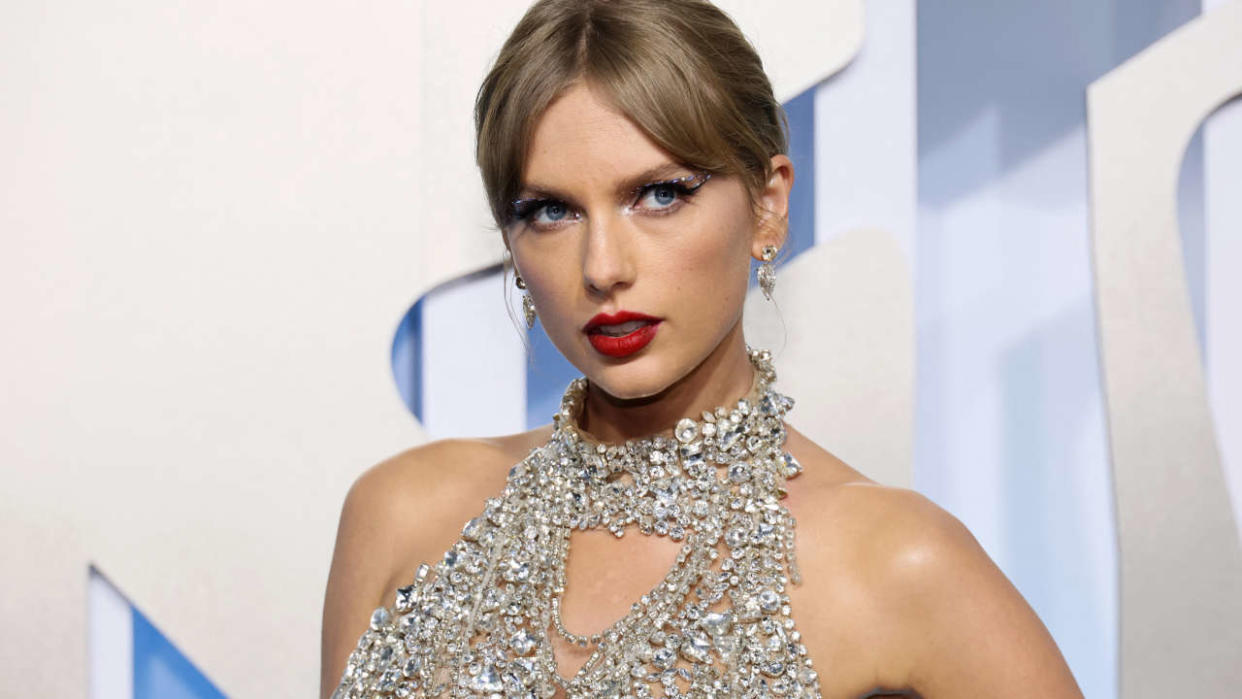 Taylor Swift, ici lors des MTV VMA 2022 au Prudential Center, le 28 août, a secoué l’industrie du vinyle.