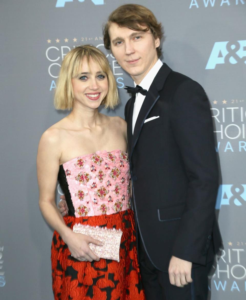 Paul Dano, 35, and Zoe Kazan, 36