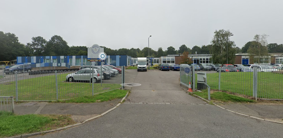 Seymour Primary in Crawley sent the letter to parents. (Google Maps)