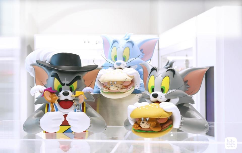 場內設置了高達 60cm的 Tom& Jerry Burger Vinyl Bust 巨型打卡位，粉絲們記得影相打卡啦！