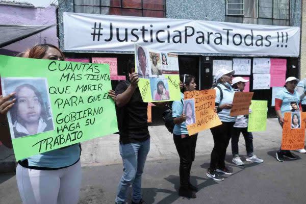 protestan familias feminicida Iztacalco