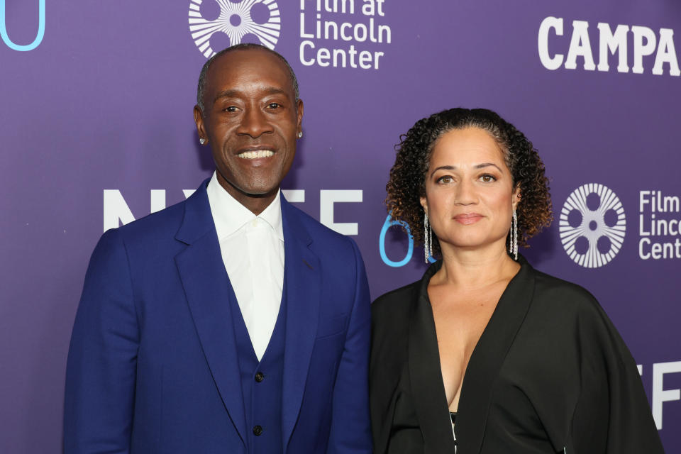 Don Cheadle and Bridgid Coulter