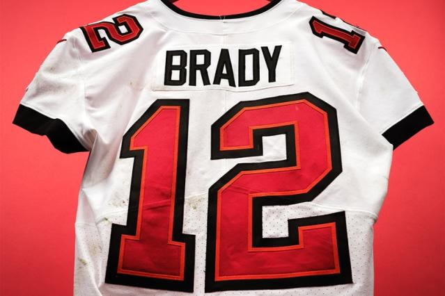 NFL Tampa Bay Buccaneers Tom Brady #12 Jersey Home