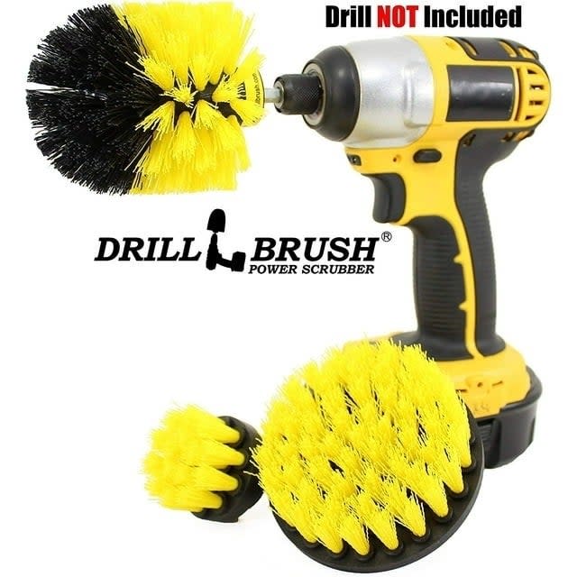 the drill brush attachments