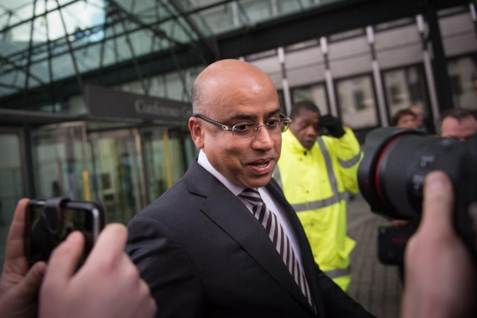 Sanjeev Gupta is head of the Liberty Group (Stefan Rousseau/PA) (PA Archive)