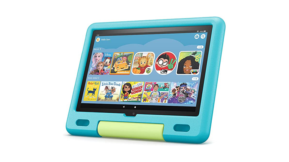 Back to school gifts for kids: Amazon Fire HD Tablet.