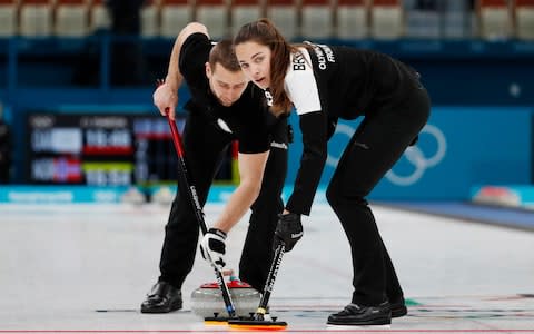 Alexander Krushelnitsky and Anastasia Bryzgalova, Olympic athletes from Russia - Credit:  REUTERS