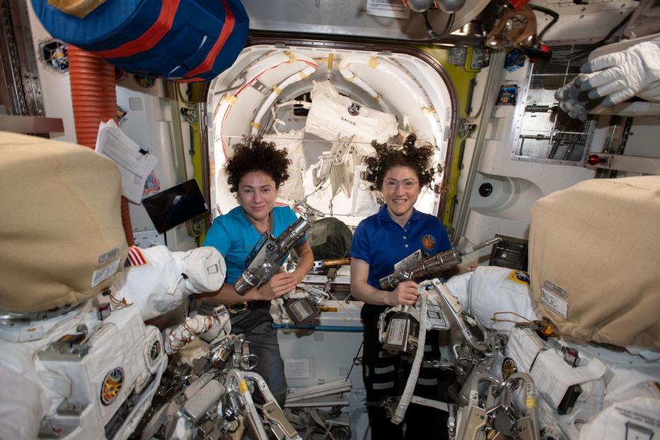 First All-Female Spacewalk Makes History