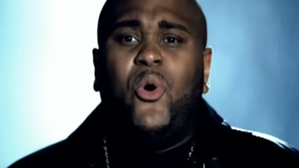 Ruben Studdard in the music video of 