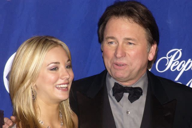 Albert L. Ortega/WireImage Kaley Cuoco (left) and John Ritter