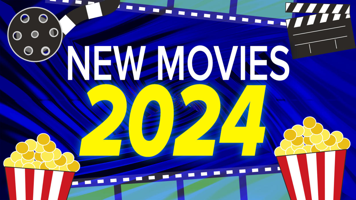  New movies 2024 graphic. 