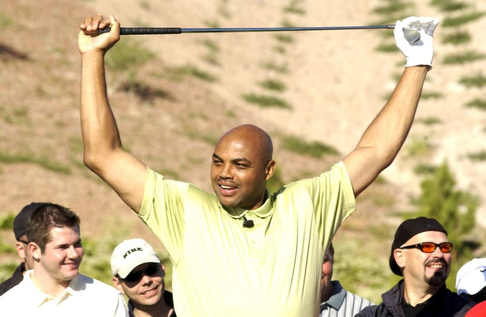 <p>Charles Barkley during Tiger Jam V in 2002. </p>