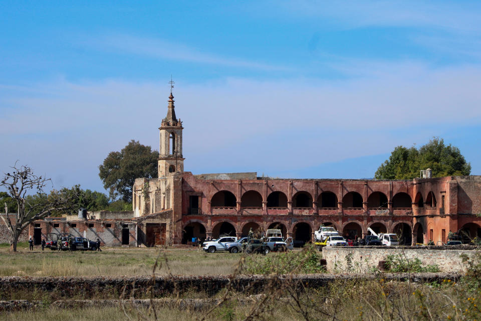 墨西哥瓜納華托州（Guanajuato）薩爾瓦鐵拉鎮（Salvatierra）的一座莊園，17日在耶誕節前夕舉行的傳統派對「波沙達」（posada）遭到槍手攻擊。（路透社）