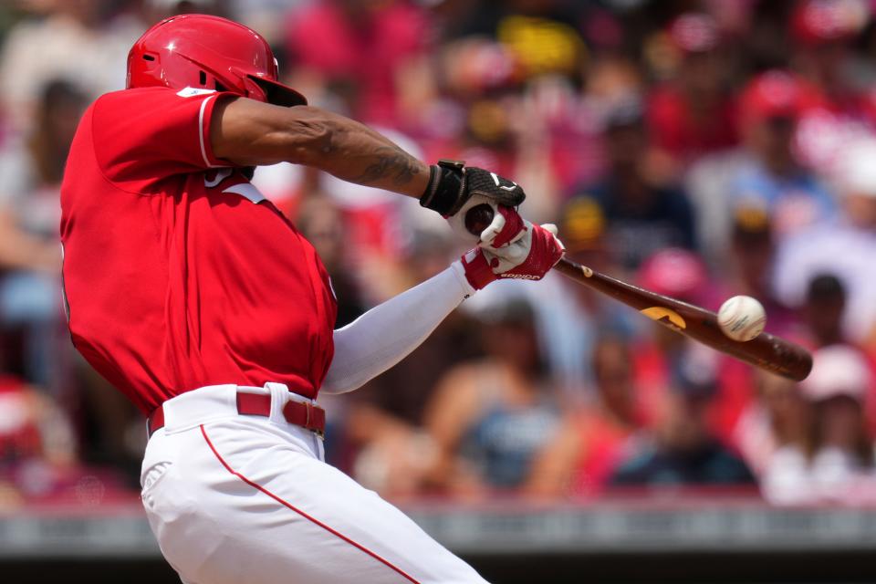Cincinnati Reds outfielder Will Benson improved the consistency his swing path and developed a better plan at the plate to decrease his strikeouts and increase his power.