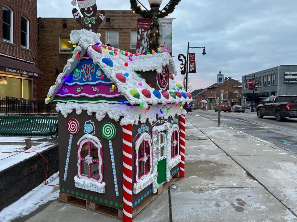 Somerset Area School District's gingerbread house
