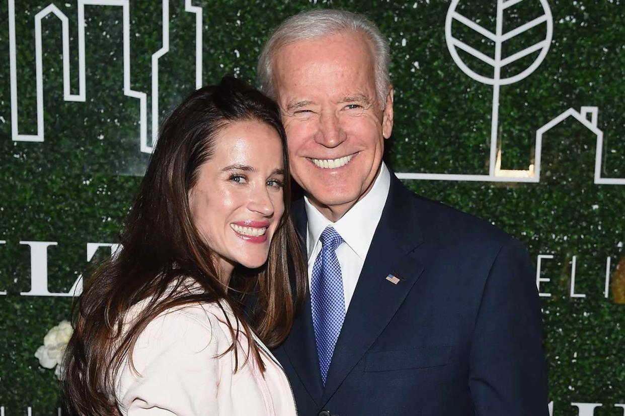 Ashley Biden and Joe Biden