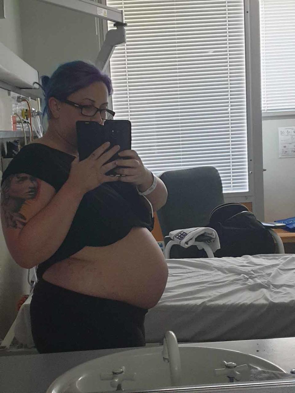 After giving birth to her third child Alice in April 2020, Ellie has lost 3st 13lbs (PA Real Life)