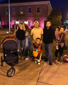 (From left to right) Lowry, Isaac, Javi Marroquin, Lincoln, Jo Rivera, Vee Torres and Vivi