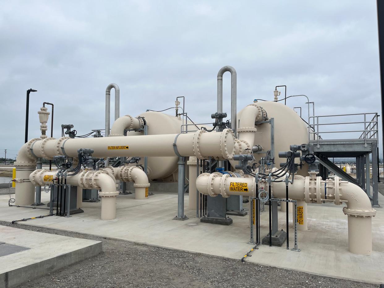 A filtration system at the United Water Conservation District's groundwater recharge facility in El Rio will improve drinking water for thousands of Ventura County residents. A celebration for the $14.2 million treatment plant's opening was held Wednesday.