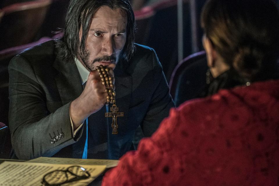 Keanu Reeves' semi-retired assassin needs serious help when a global community of killers is out to get him in "John Wick: Chapter 3."