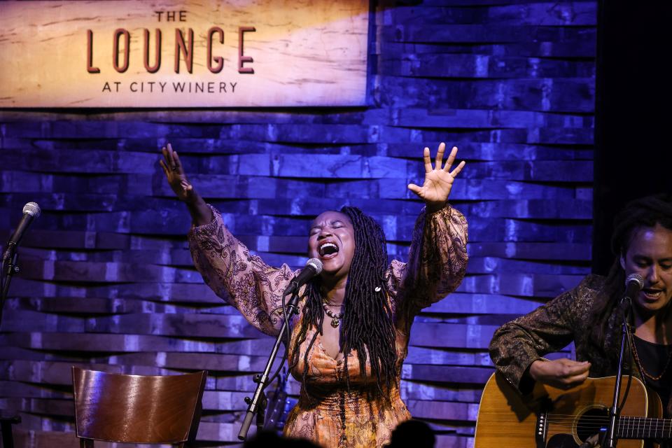 Miko Marks performs on stage at City Winery Nashville on May 18, 2023 in Nashville, Tennessee.