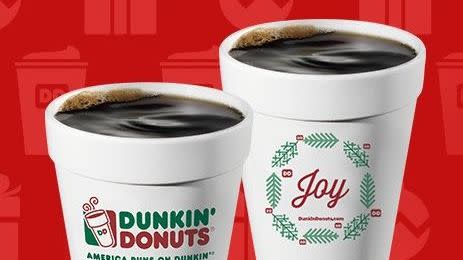 Dunkin' 2023 Holiday Cup — Dunkin' Holiday Cups Through The Years