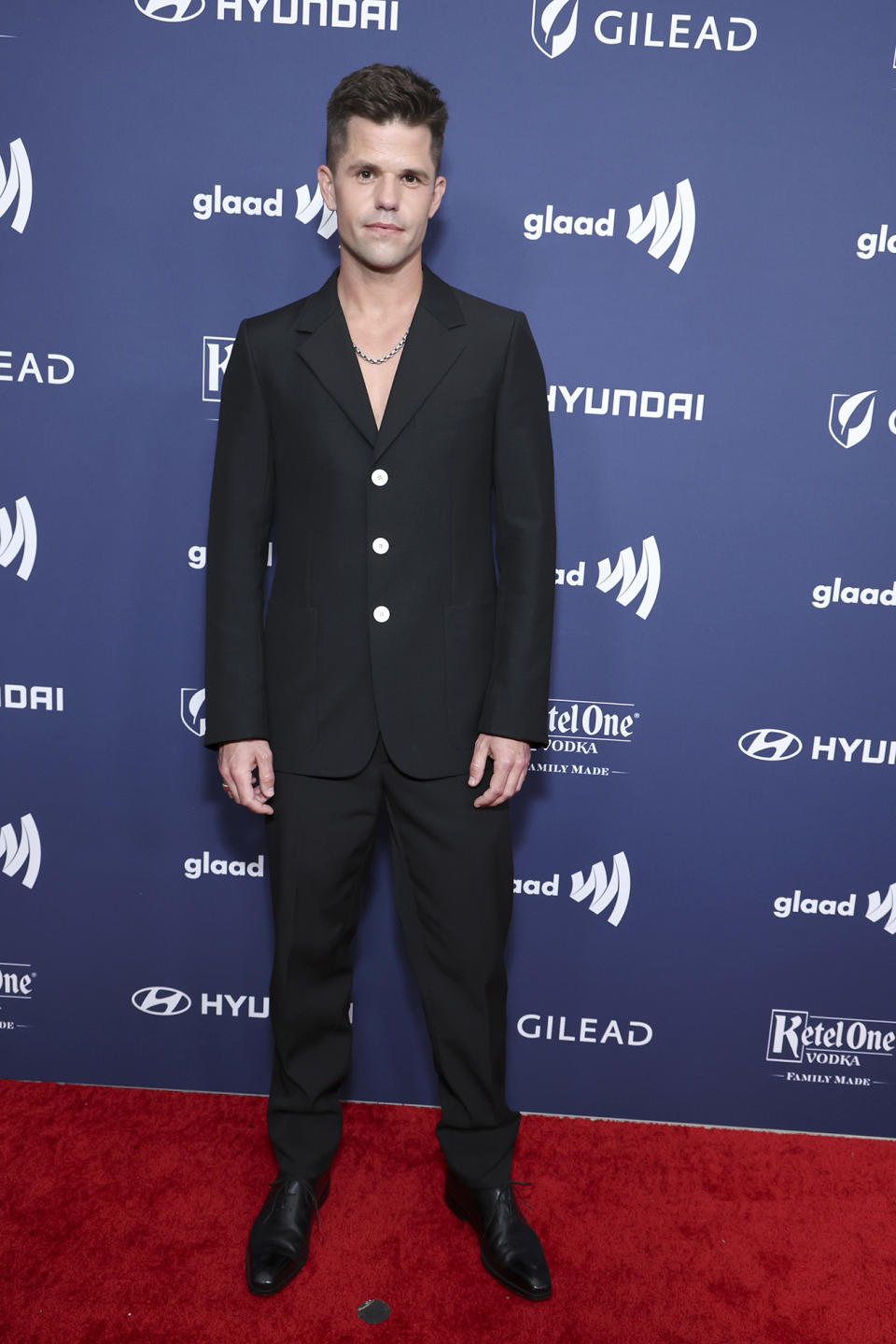 <p>BEVERLY HILLS, CALIFORNIA – MARCH 30: Charlie Carver attends the GLAAD Media Awards at The Beverly Hilton on March 30, 2023 in Beverly Hills, California. (Photo by Randy Shropshire/Getty Images for GLAAD)</p>