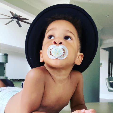 <p>Ne-Yo Instagram</p> NE-YO's son Roman Alexander-Raj Smith.