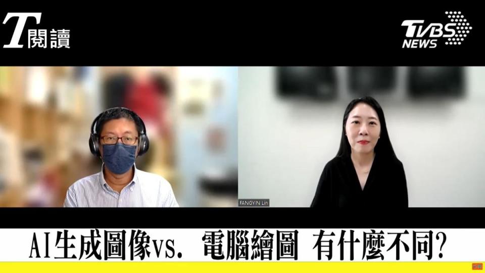 國立政治大學李怡志教授接受T閱讀訪問（圖／TVBS）